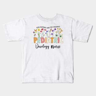 Funny PICU Pediatric Oncology Nurse Pediatrics NICU Nurse Kids T-Shirt